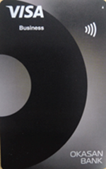 岡三BANKの専用デビット付キャッシュカードの画像