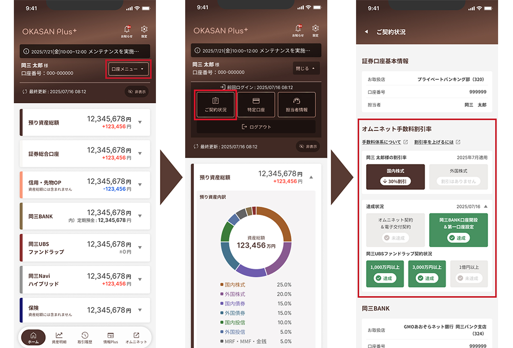 割引率の確認方法